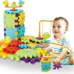 Building Puzzle Toy Educational Kids Children Christmas Gift Changeable Electric Toy