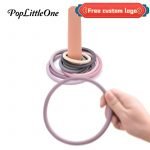 Children's Outdoor Toys Baby Soothing Toys Food Grade Silicone Materia Classic Rings Games Parties Activities Pet Toys